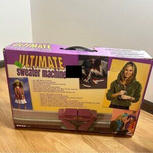 Vintage Ultimate Sweater Machine Deluxe Model Craft Homemade Clothing